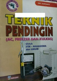 Teknik pendingin: AC, freezer dan kulkas