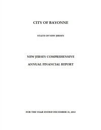 City of bayonne comprehensive annual financial report