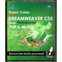 Kupas tuntas Adobe Dreamweaver CS5 dengan pemrograman PHP & MySQL