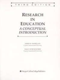 Research in education: a conceptual introduction, 5th edition