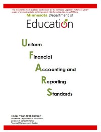 Uniform financial accounting and reporting standards, fiscal year 2016 edition