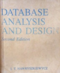 Database analysis and design, 2nd edition