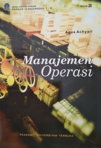 Manajemen operasi, edisi 2