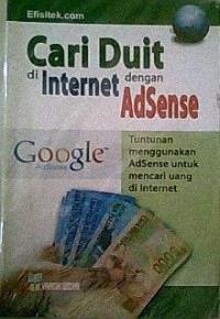 Cari duit di internet dengan AdSense
