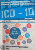 International statistical classification of diseases and related helath problems: instruction manual, volume 2, 10th revision, 5th edition