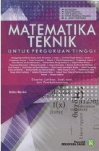 Matematika teknik: untuk diperguruan tinggi, edisi revisi