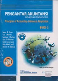 Pengantar akuntansi adaptasi Indonesia = principles of accounting Indonesia adaptation, buku 2