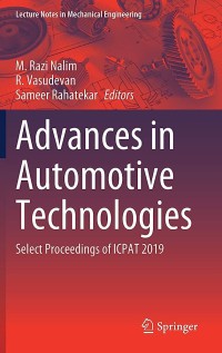 Advances in automotive technologies: select proceedings of ICPAT 2019