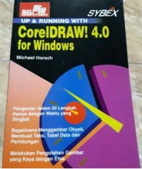 Up & running with CorelDraw! 4.0 for Windows