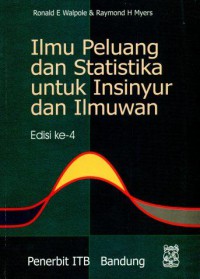 Ilmu peluang dan statistika untuk insinyur dan ilmuwan, edisi 4