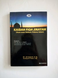 Kaidah fiqh jinayah (asas-asas hukum pidana Islam)