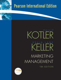 Marketing management, 13th edition