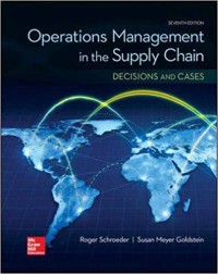 Operations management in the supply chain: decision and cases, 7th edition