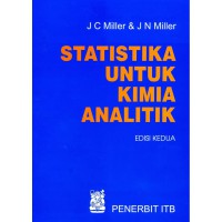 Statistika untuk kimia analitik, edisi 2