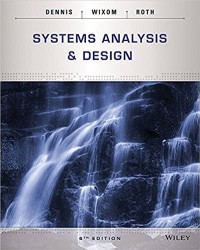 Systems analysis and design, 6th edition