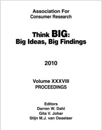 Think BIG: Big Ideas, Big Findings, Volume XXXVIII PROCEEDINGS